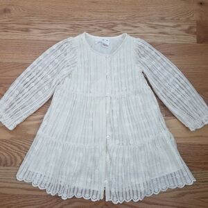 Zara Ivory Lace Dress